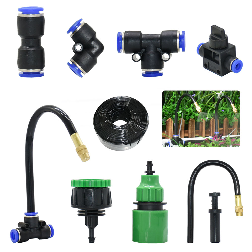 Smart Garden Sprinkler System - 야외 미스트 냉각 시스템 황동 미스트