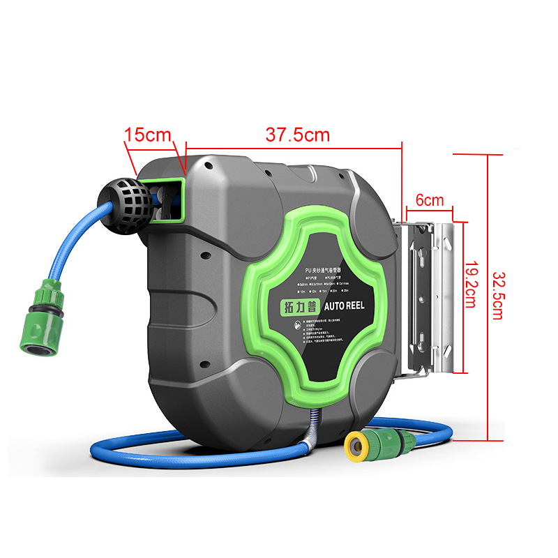 Smart Garden Sprinkler System - 자동 개폐식 호스 릴 워터 드럼,