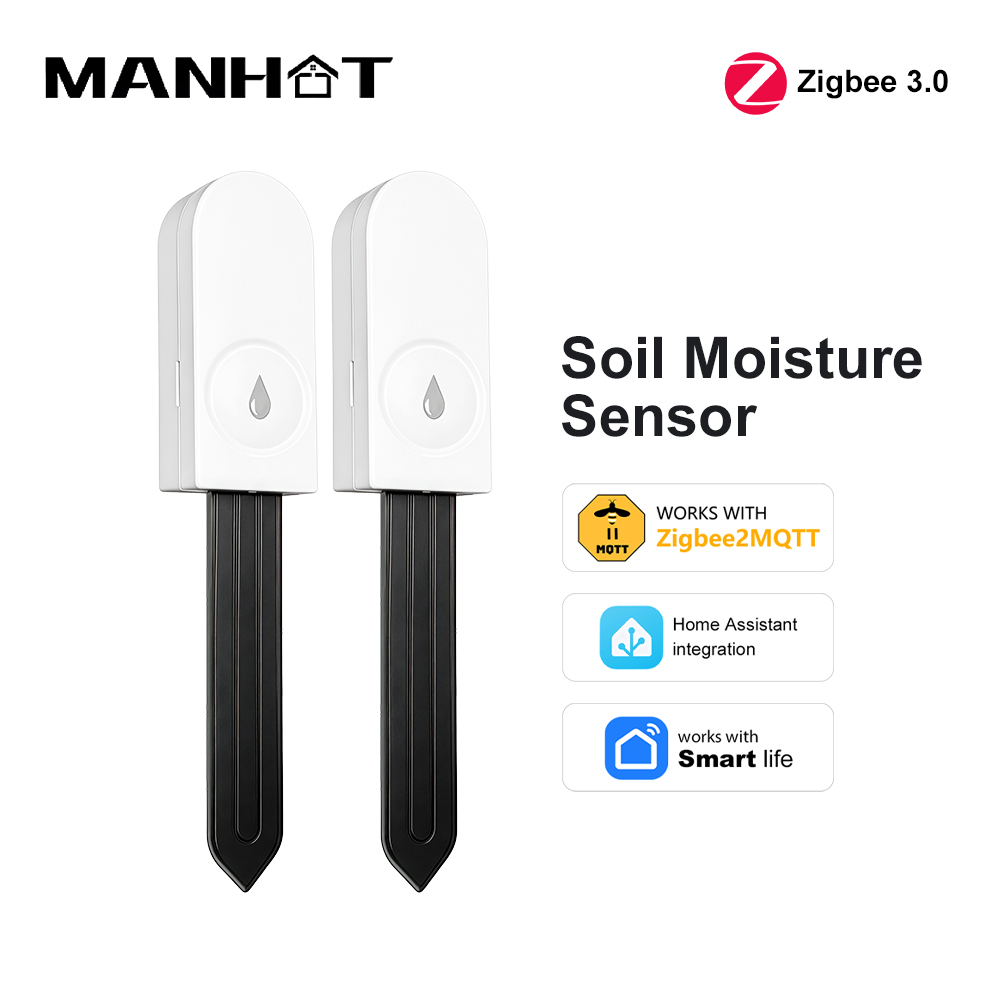 Smart Garden Outdoor - Zigbee 3.0 토양 수분 센서 온도