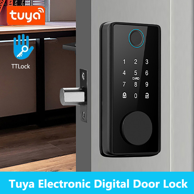 Smart Garden Door Lock - 스마트 지문 데드볼트 잠금장치 래치/도어 센서