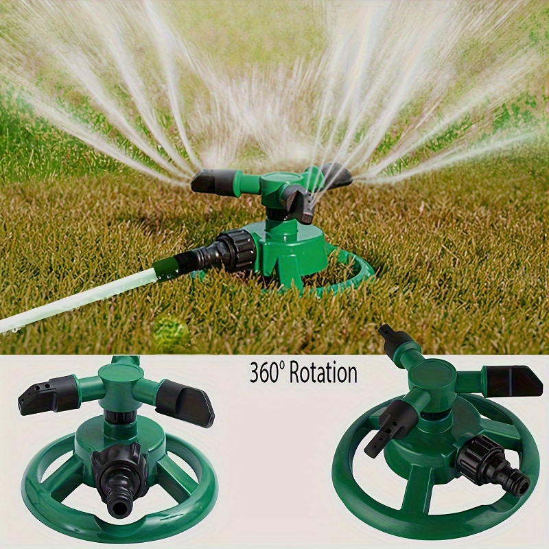 Smart Garden Irrigation - 360 ° 초대형 커버리지 자동 회전