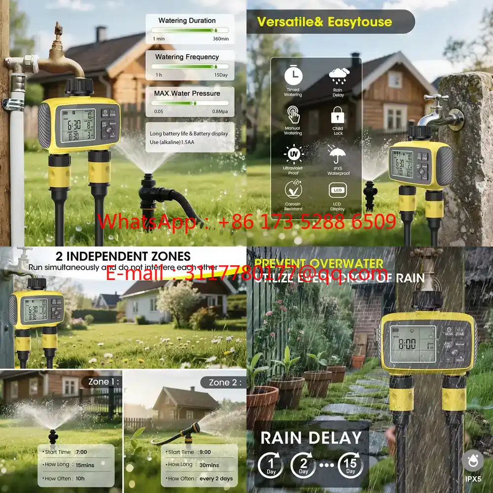 Smart Garden Irrigation - WAP01 대형 화면 디스플레이 정원 관개