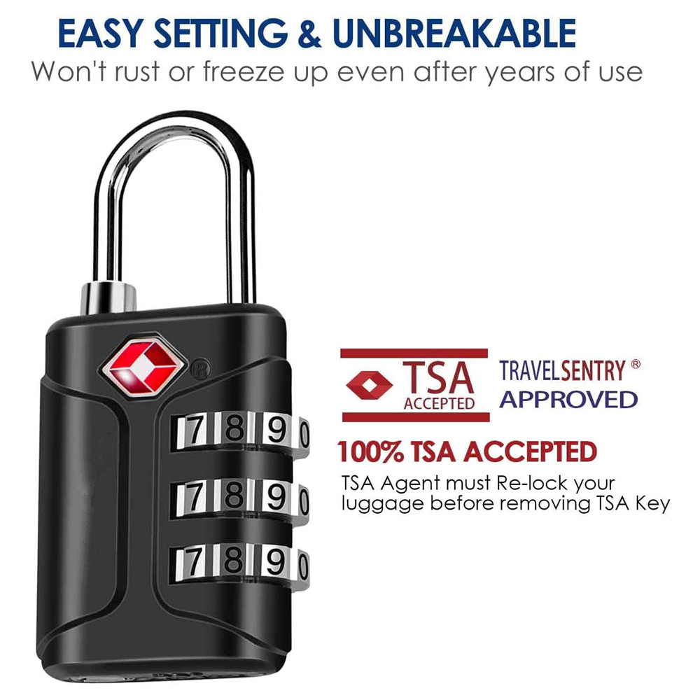 Smart Garden Gate Lock - TSA 승인 수하물 잠금장치, 조합형 여행용