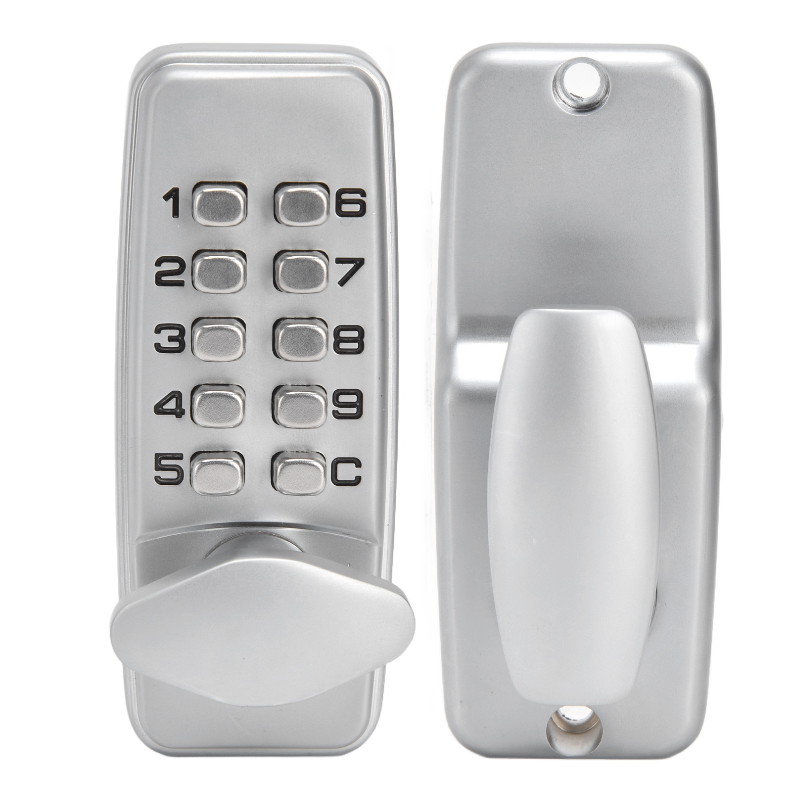 Smart Garden Gate Lock - 기계식 비밀번호 잠금 장치 전원 필요