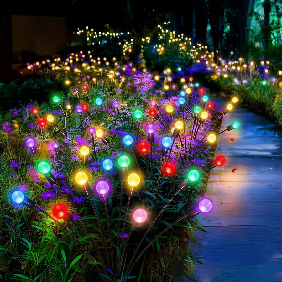 Smart Garden Light Camera - 10/6 LED 솔라 가든 반딧불 방수
