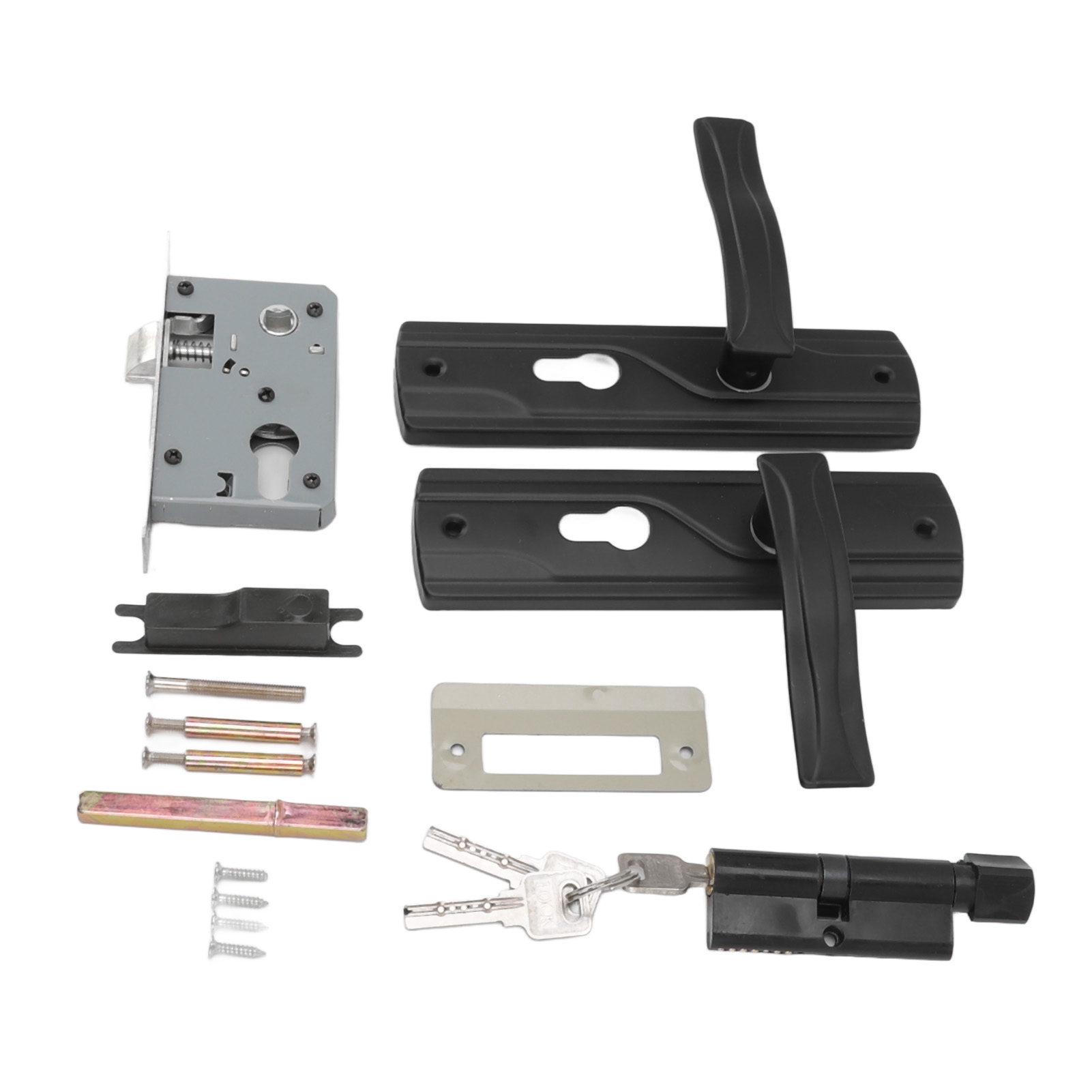 Smart Garden Gate Lock - 문짝 망간강 사일런트 베어링 범용 문짝