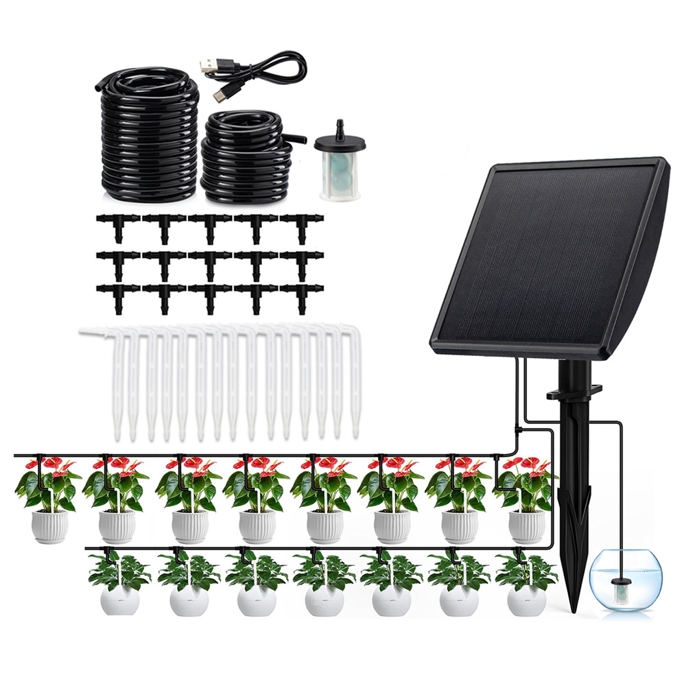 Smart Garden Irrigation - 태양광 자동 드립 관수 펌프 스마트