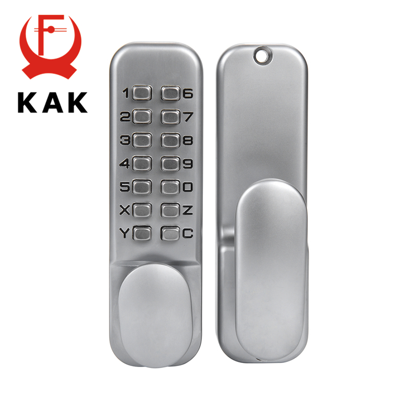 Smart Garden Gate Lock - KAK 아연 합금 열쇠가없는 도어 잠금